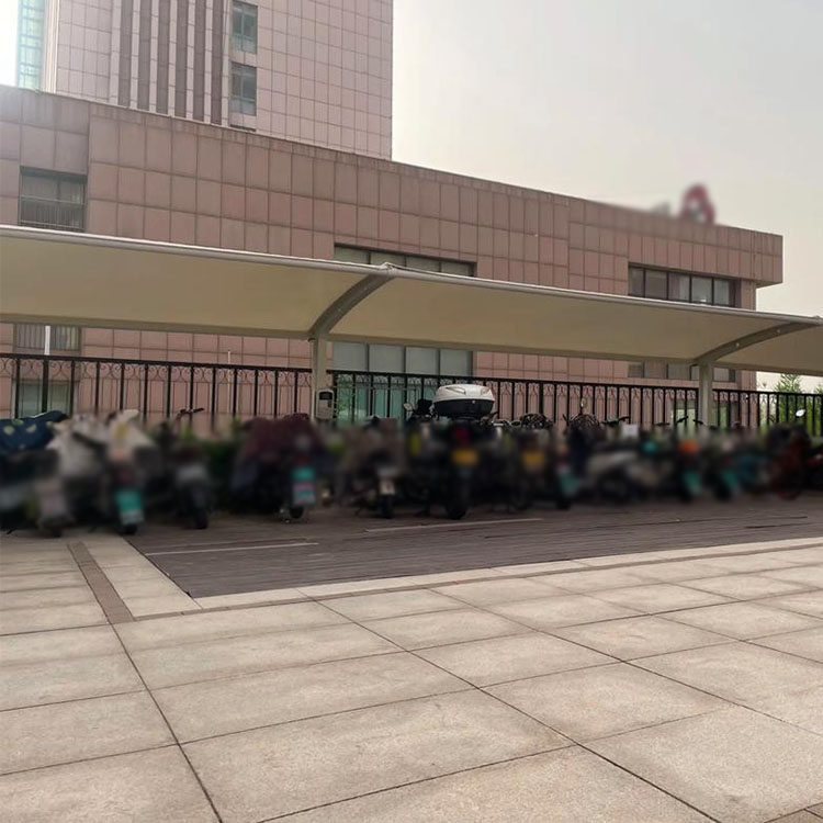 和林格尔县膜结构电动车棚